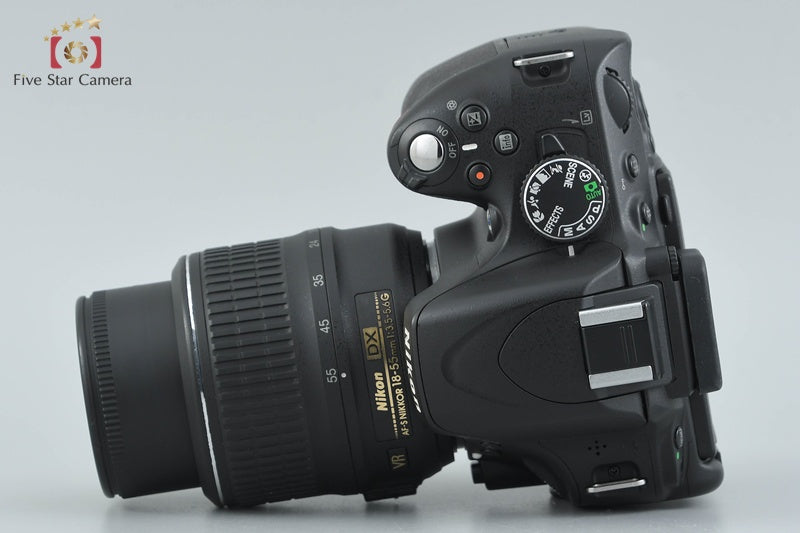 "Count 2,457" Nikon D5100 16.2 MP SLR Digital Camera 18-55 VR Lens