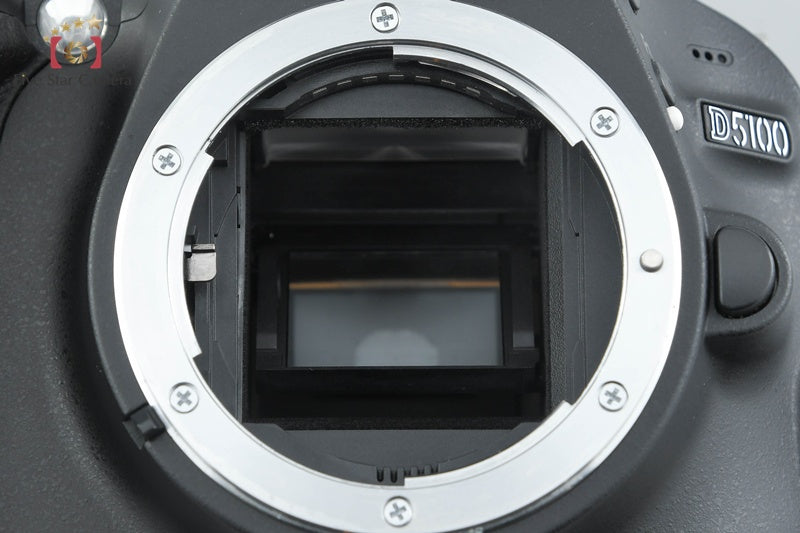 "Count 2,457" Nikon D5100 16.2 MP SLR Digital Camera 18-55 VR Lens