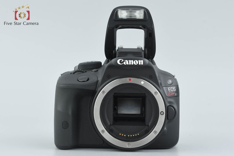 "Count 816" Canon EOS Kiss X7 / Rebel SL1 / 100D Black 18.0 MP DSLR Camera Body