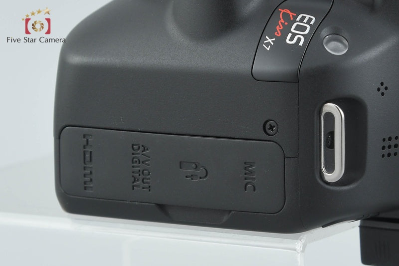 "Count 816" Canon EOS Kiss X7 / Rebel SL1 / 100D Black 18.0 MP DSLR Camera Body