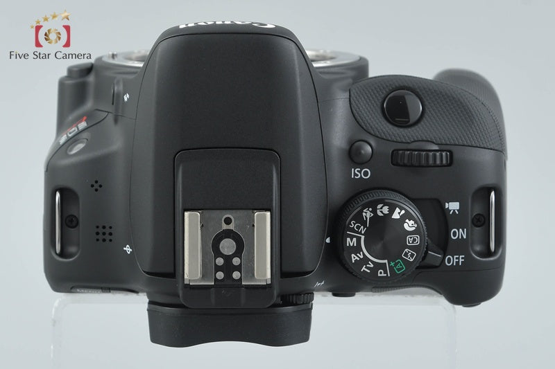 "Count 816" Canon EOS Kiss X7 / Rebel SL1 / 100D Black 18.0 MP DSLR Camera Body