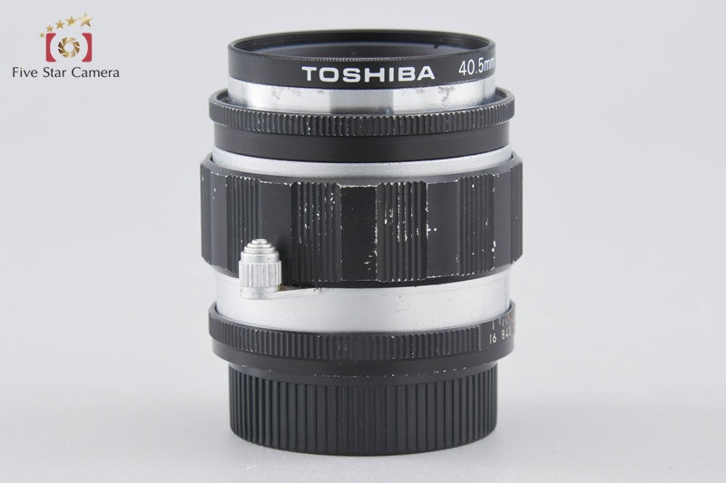 Tokyo Kogaku Topcon Topcor-S 50mm f/2 L39 LTM Leica Thread Mount