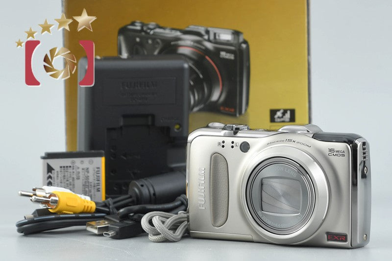 Fujifilm FinePix F550EXR Champagne Gold 16.0 MP Digital Camera w/ Box