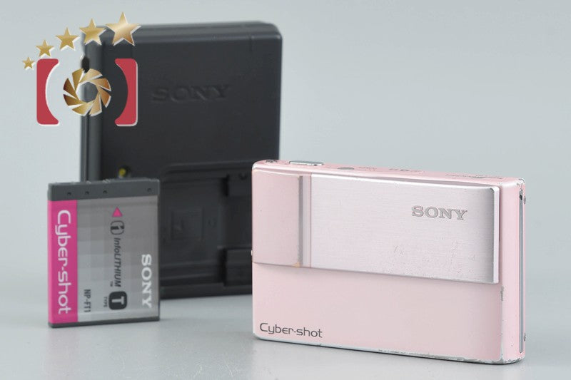 SONY Cyber-shot DSC-T10 Pink 7.2 MP Digital Camera [Japanese Language Only]
