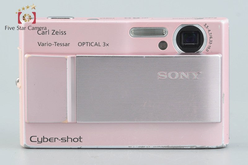 SONY Cyber-shot DSC-T10 Pink 7.2 MP Digital Camera [Japanese Language Only]