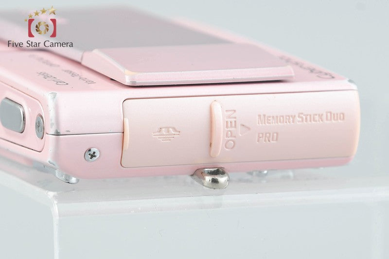 SONY Cyber-shot DSC-T10 Pink 7.2 MP Digital Camera [Japanese Language Only]