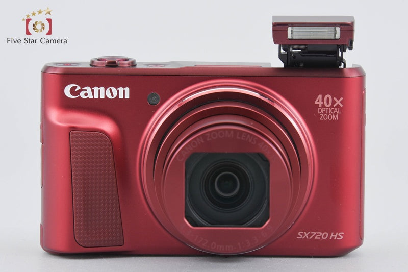 Canon PowerShot SX720 HS Red 20.3 MP Digital Camera