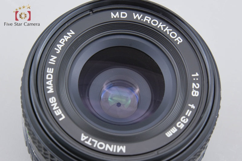 Minolta MD W.ROKKOR 35mm f/2.8