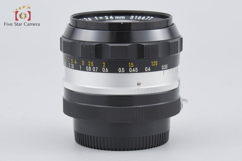 Nikon NIKKOR-N Auto 24mm f/2.8 Non Ai Lens