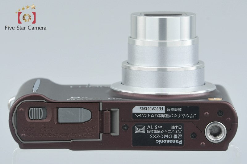 Panasonic LUMIX DMC-ZX3 Brown 14.1 MP Digital Camera [Japanese Language Only]