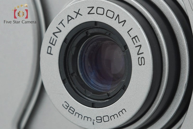 Pentax ESPIO 90MC Silver 35mm Point & Shoot Film Camera