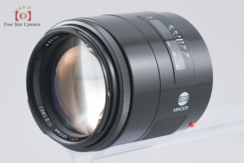 Minolta AF 100mm f/2 for Sony / Minolta A Mount