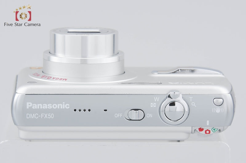 Panasonic LUMIX DMC-FX50 7.2 MP Silky Silver Digital Camera