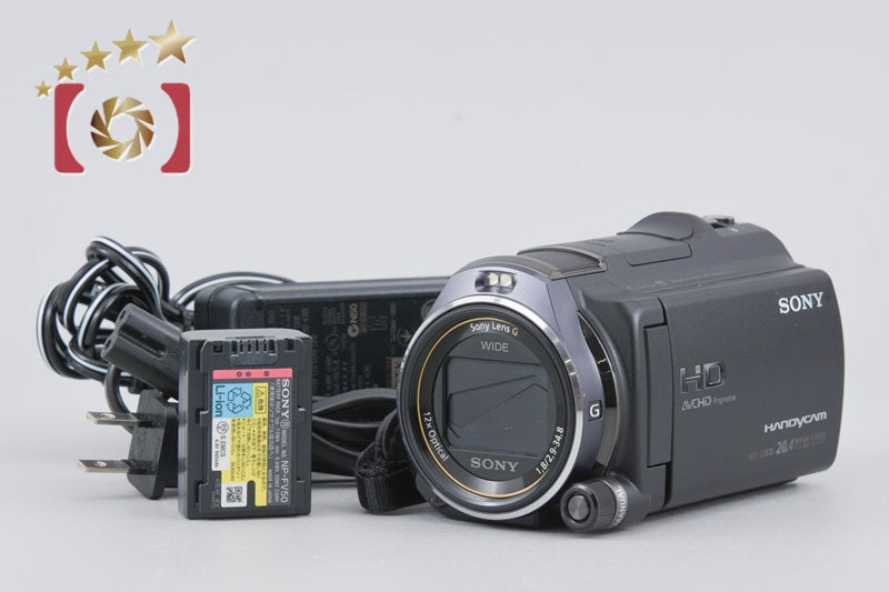 SONY HANDYCAM HDR-CX630V Black Digital 4K Camcoder [Japanese Language Only]