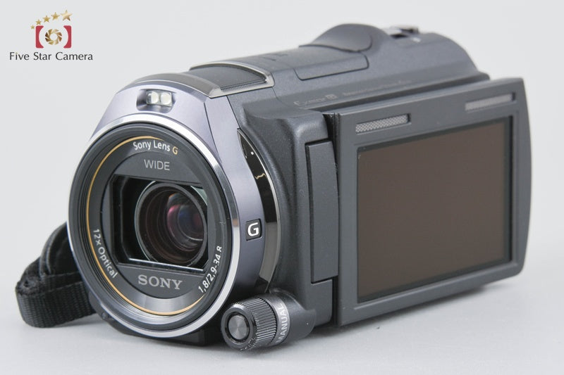 SONY HANDYCAM HDR-CX630V Black Digital 4K Camcoder [Japanese Language Only]