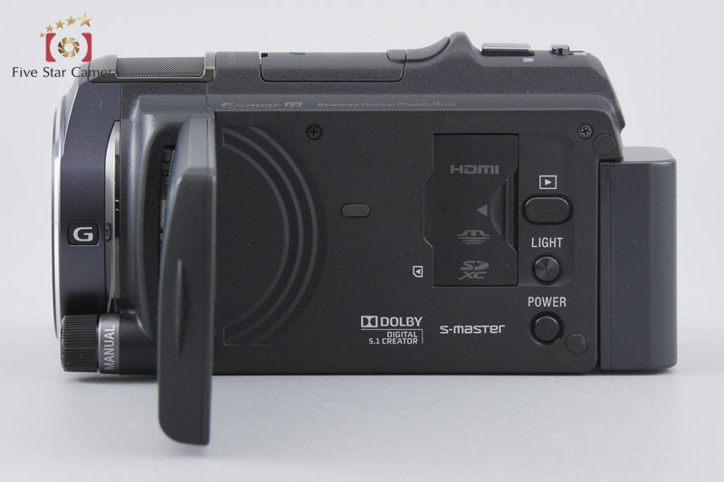 SONY HANDYCAM HDR-CX630V Black Digital 4K Camcoder [Japanese Language Only]