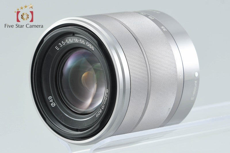 SONY E 18-55mm f/3.5-5.6 OSS SEL1855 Silver