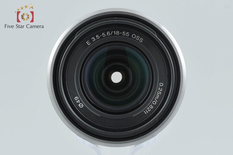 SONY E 18-55mm f/3.5-5.6 OSS SEL1855 Silver