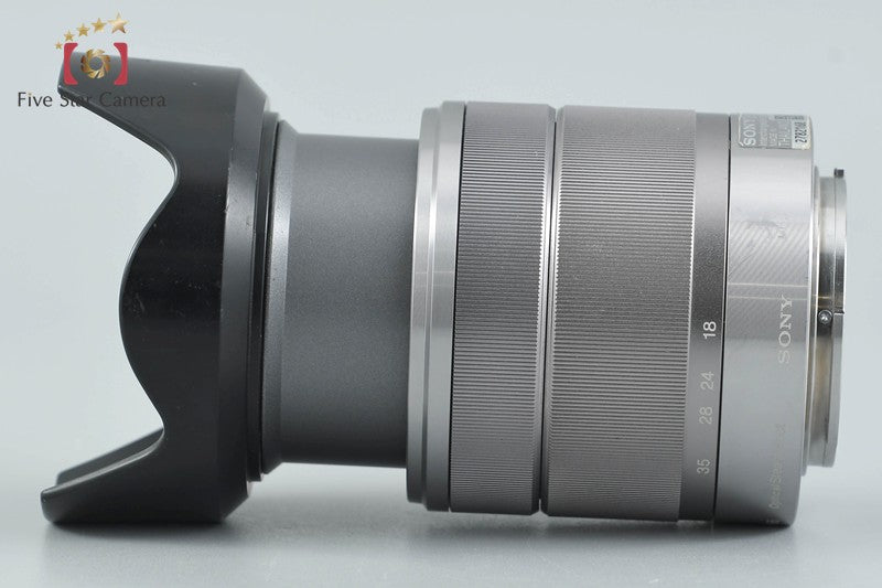 SONY E 18-55mm f/3.5-5.6 OSS SEL1855 Silver