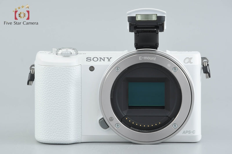 Sony α5100 ILCE-5100 White 24.3 MP 16-50 55-210 Lenses [Japanese Language Only]