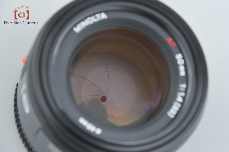 Minolta AF 50mm f/1.4 Early Model Sony / Minolta A Mount Lens