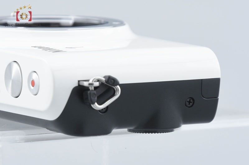 "Shutter count 5,829" Nikon 1 S2 White 14.1 MP Digital Mirrorless Camera Body