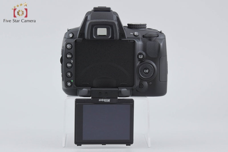 "Shutter count 474" Nikon D5000 12.3 MP DSLR Camera 18-55 55-200 VR Lenses