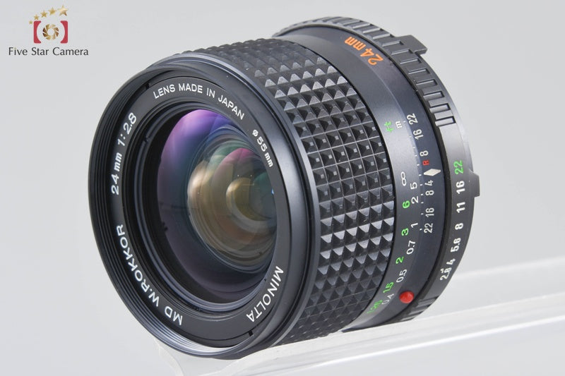 Minolta MD W.ROKKOR 24mm f/2.8
