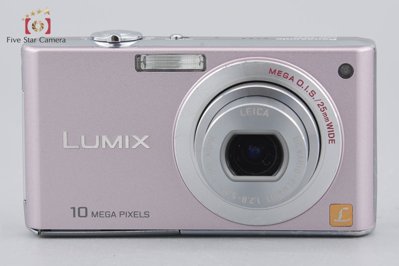 Panasonic LUMIX DMC-FX37 Pink 10.1 MP Digital Camera [Japanese Language Only]