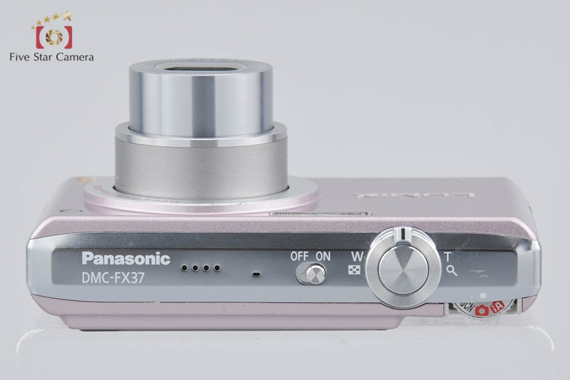 Panasonic LUMIX DMC-FX37 Pink 10.1 MP Digital Camera [Japanese Language Only]