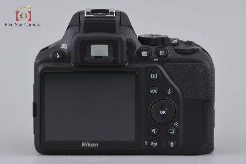 Count 1,509 Nikon D3500 Black 24.8 MP DSLR Camera 18-55 70-300 VR Lens w/ Box