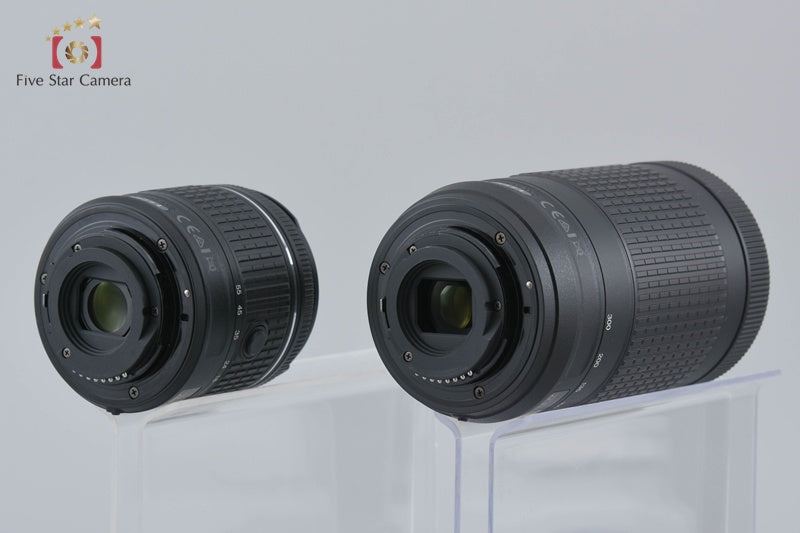 Count 1,509 Nikon D3500 Black 24.8 MP DSLR Camera 18-55 70-300 VR Lens w/ Box