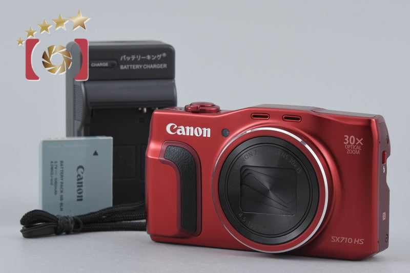 Canon PowerShot SX710 HS Red 20.3 MP Digital Camera
