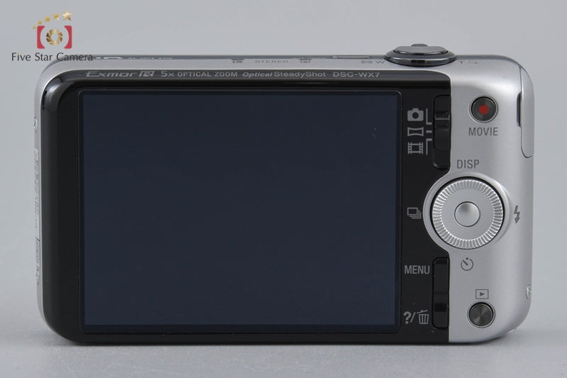 Sony Cyber-shot DSC-WX7 Silver 16.2 MP Digital Camera [Japanese Language Only]