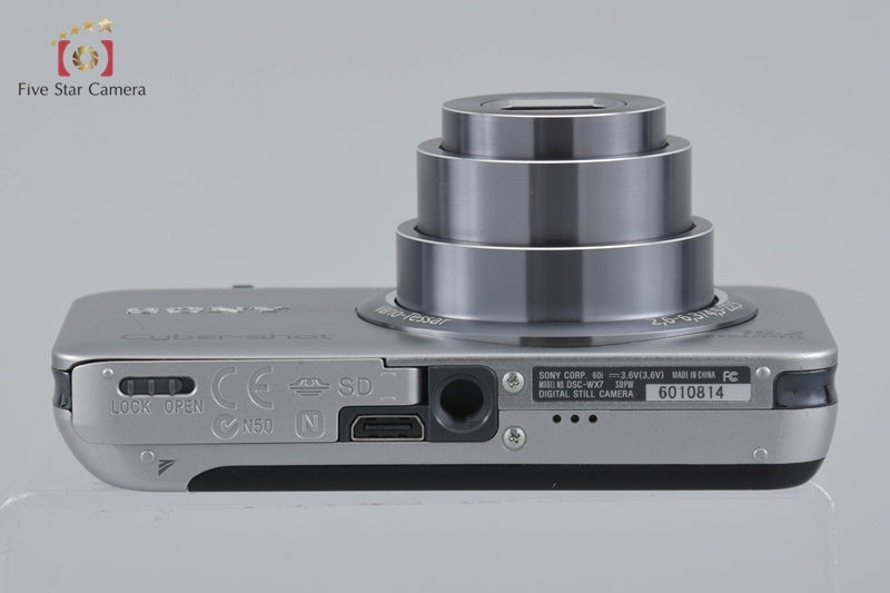 Sony Cyber-shot DSC-WX7 Silver 16.2 MP Digital Camera [Japanese Language Only]