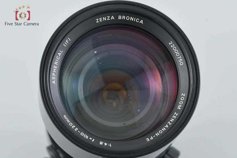 Zenza Bronica ZENZANON-PE 100-220mm f/4.8 Aspherical IF for ETR w/ Box