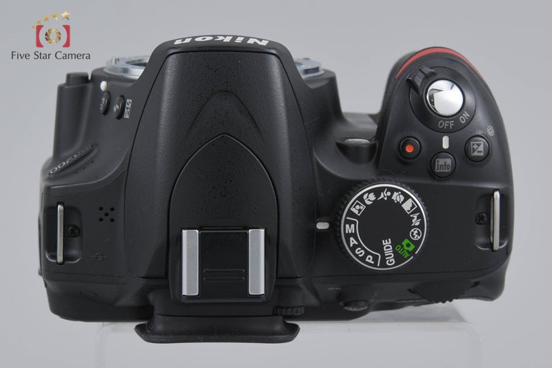 Nikon D3200 Black 24.2 MP Digital SLR Camera Body w/ Box