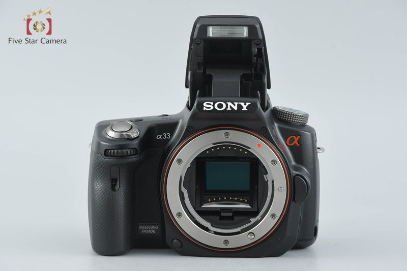 SONY α33 SLT-A33Y 14.2 MP 18-55 55-200 Lenses [Japanese Language Only]