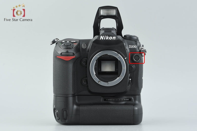 Nikon D200 10.2 MP DSLR Camera + MB-D200 Multi Power Buttery Pack
