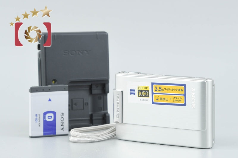 SONY Cyber-shot DSC-T200 Silver Digital Camera [Japanese Language Only]