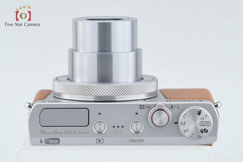 Canon PowerShot G9 X Mark II Silver 20.1 MP Digital Camera