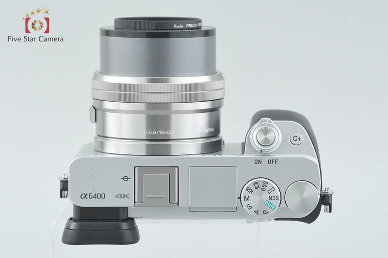 SONY α6400 ILCE-6400L Silver 24.2 MP 16-50 Lens [Japanese Language Only]