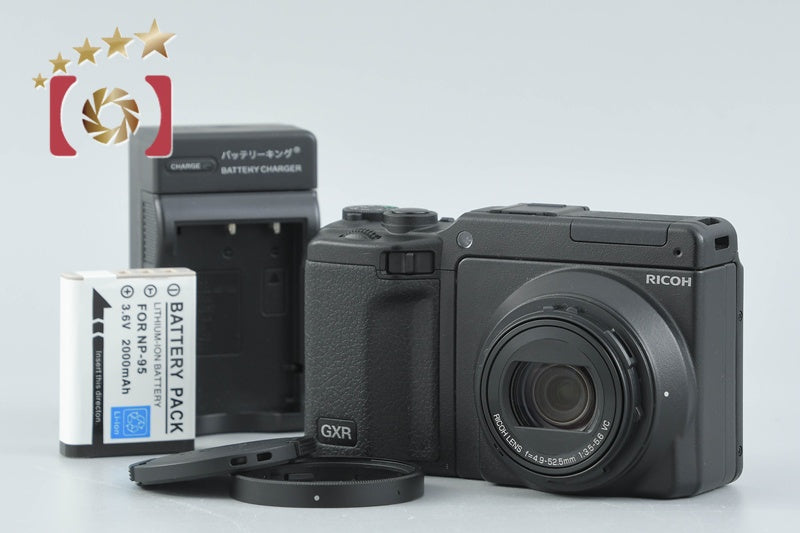 Count 21 Ricoh GXR 10.0 MP Digital Camera + P10 28-300mm f/3.5-5.6 VC