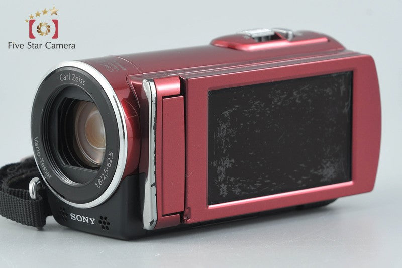 Sony Handycam HDR-CX170 Red HD Digital Video Camera [Japanese Language Only]