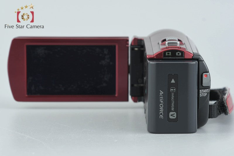 Sony Handycam HDR-CX170 Red HD Digital Video Camera [Japanese Language Only]