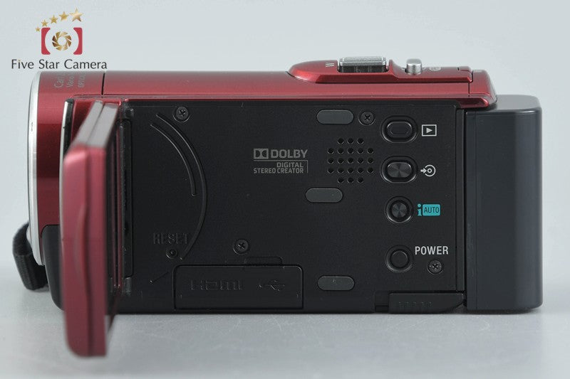 Sony Handycam HDR-CX170 Red HD Digital Video Camera [Japanese Language Only]