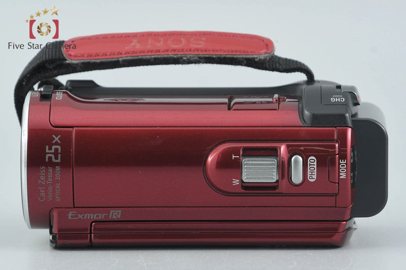 Sony Handycam HDR-CX170 Red HD Digital Video Camera [Japanese Language Only]