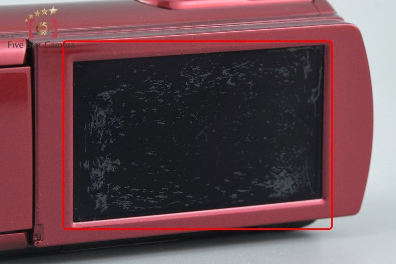 Sony Handycam HDR-CX170 Red HD Digital Video Camera [Japanese Language Only]