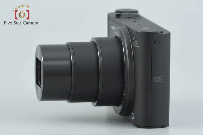 Sony Cyber-Shot DSC-WX350 Black 18.2 MP Digital Camera [Japanese Language Only]