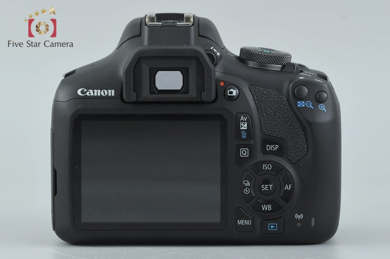 Canon EOS Kiss X90 / Rebel T7 / 2000D 24.1 MP DSLR 18-55 55-250 Lenses